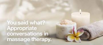 Massage Therapist Equipment