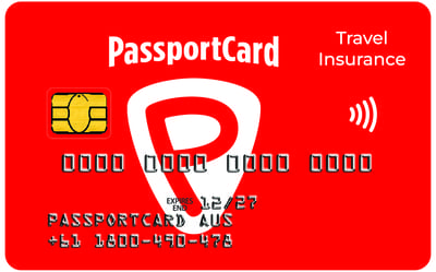 PassportCard travel insurance card